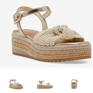 Girl’s Sandals Steve Madden Cookie Woven Platform Sandals